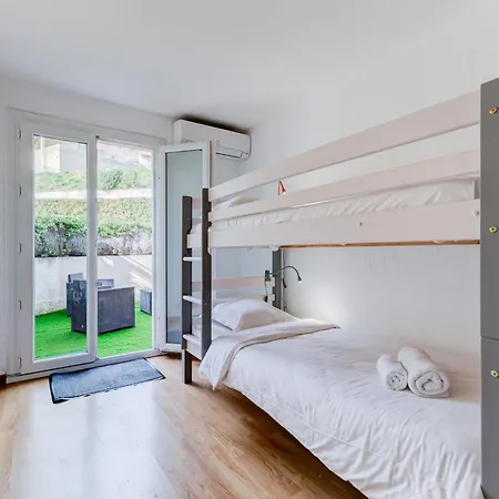 Havre De Paix - Wifi, Ac, Parking, 4 Pers 니스
