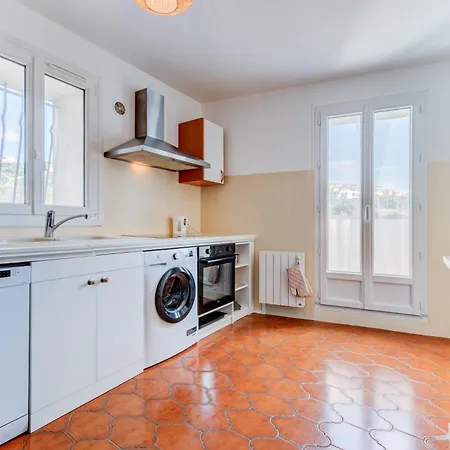 Havre De Paix - Wifi, Ac, Parking, 4 Pers * 니스